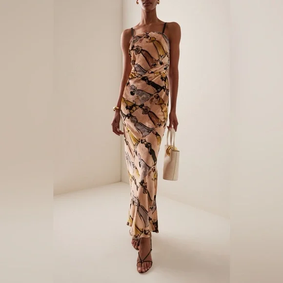 Women’s STAUD - Exclusive Ella Dress -Walk in the Park- US 4 - Picture 2 of 12